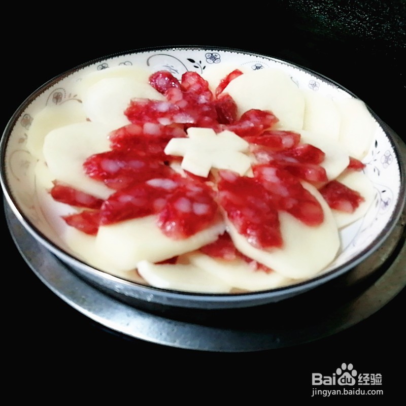 香肠怎么摆盘好看