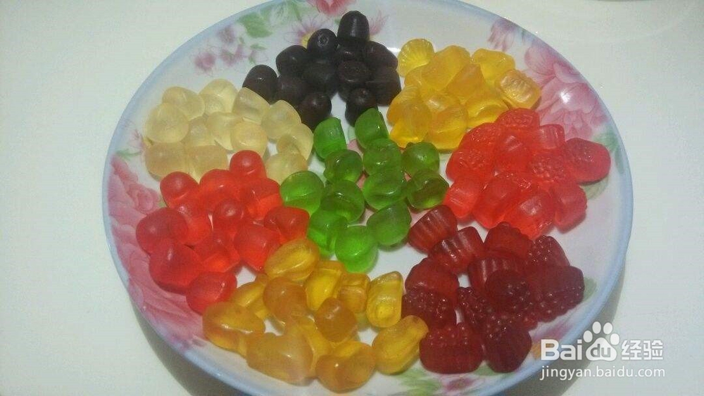 如何制作QQ糖彩虹布丁