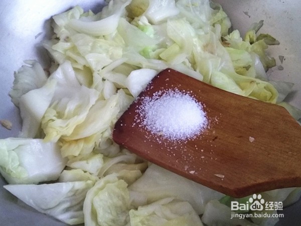 自制包菜炒鸡蛋