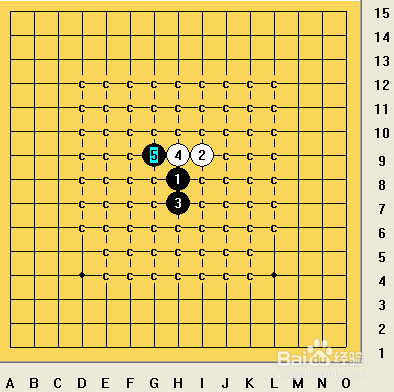 五子棋之银月局攻略01
