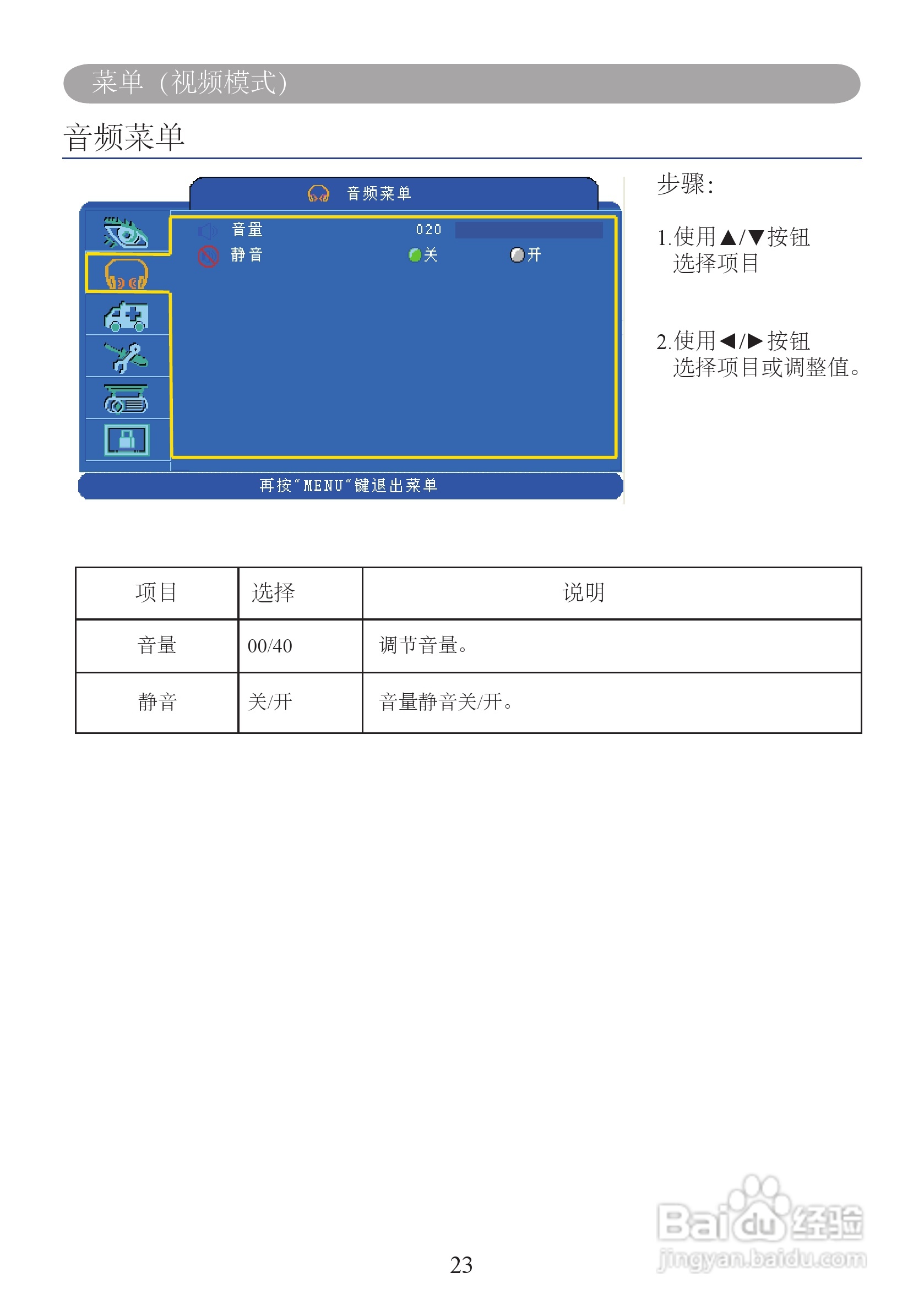 雅图ACTO LX610投影机使用说明书:[3]