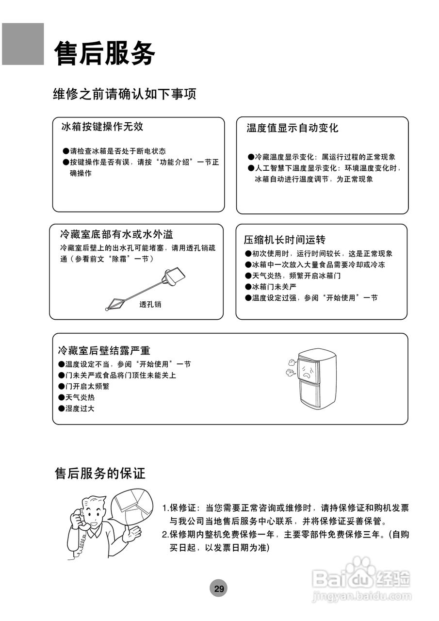 海尔BCD-218BC冰柜使用说明书:[3]