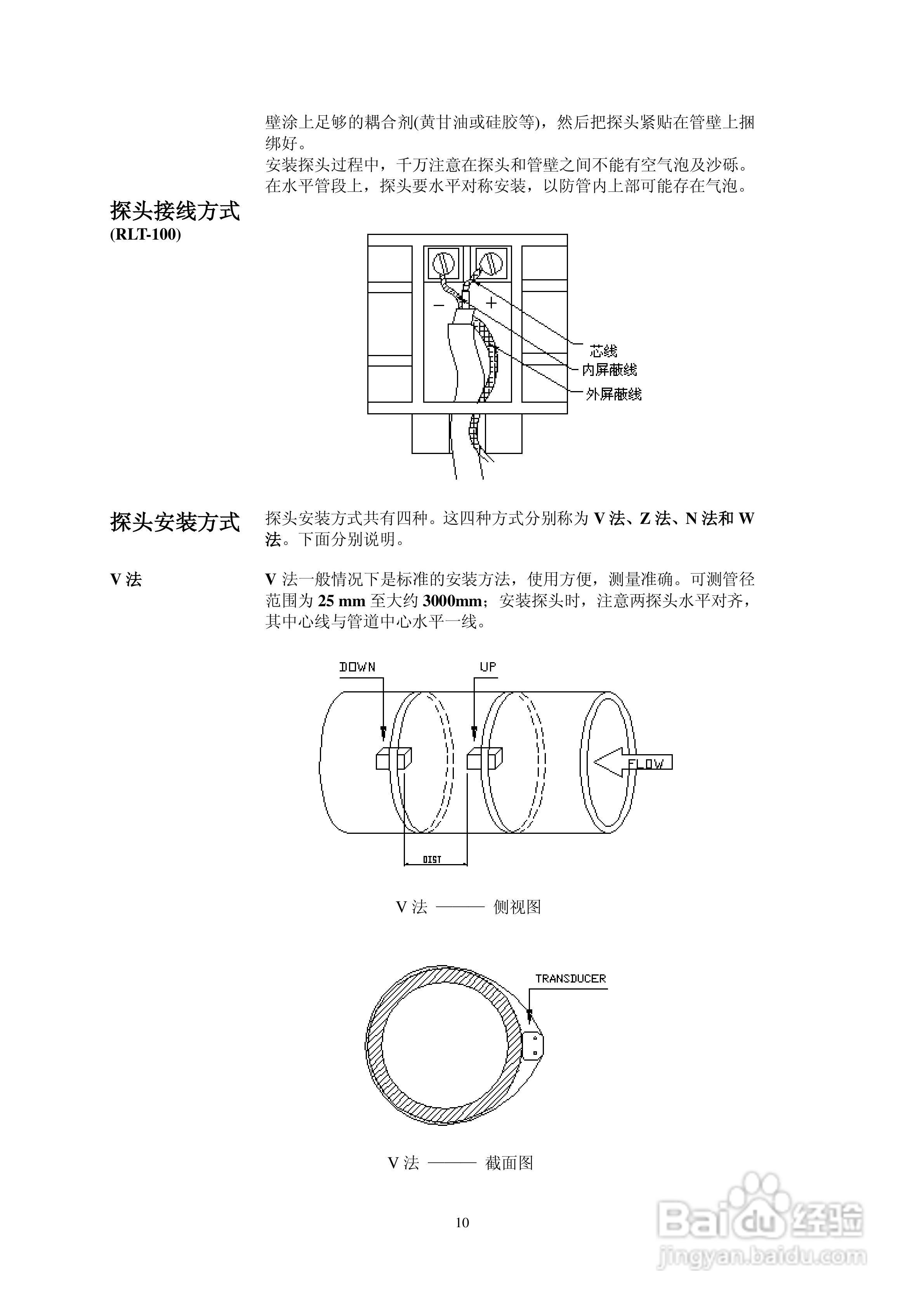 RLT-100型超声波流量计使用说明书:[1]