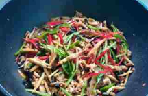 教你做鱼香鸡丝