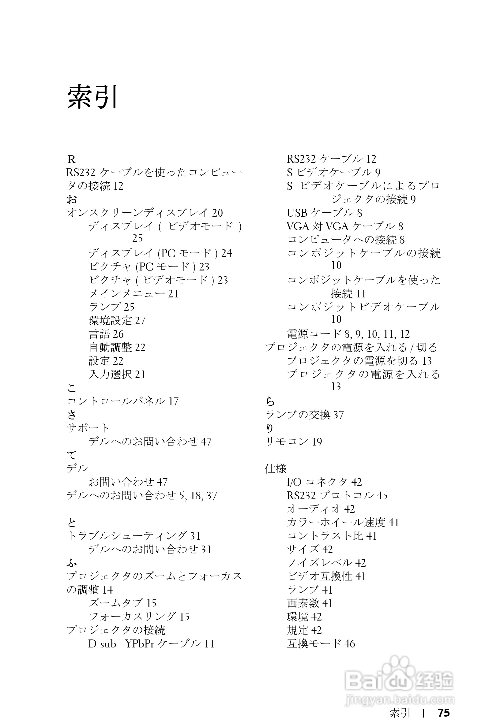 DELL 1800MP投影机说明书:[16]