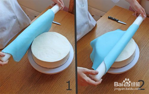 如何用软糖覆盖蛋糕