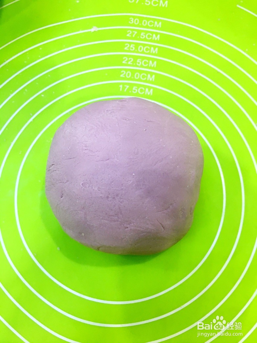 紫甘蓝葱油饼怎么做