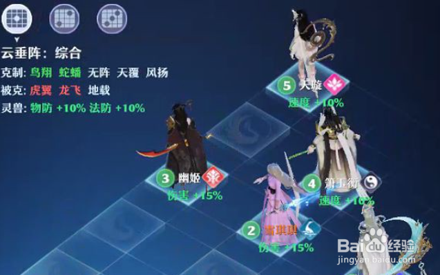 梦幻新诛仙地载阵克制关系介绍