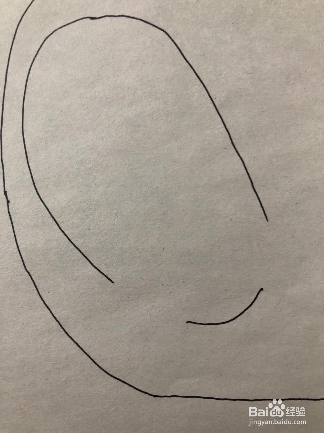 妈妈肚子里的我简笔画