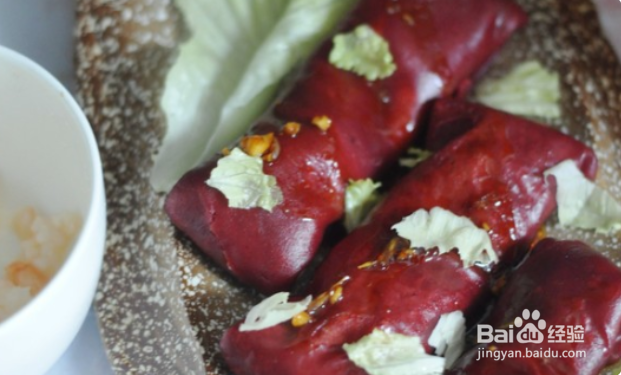 脆皮鲜虾红米肠做法