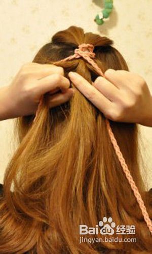 教你DIY波西米亚风发型