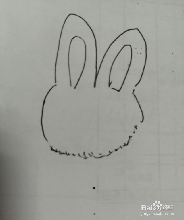 简笔画小白兔怎么画