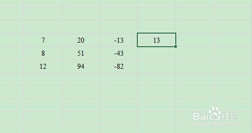 如何用excel求得绝对值