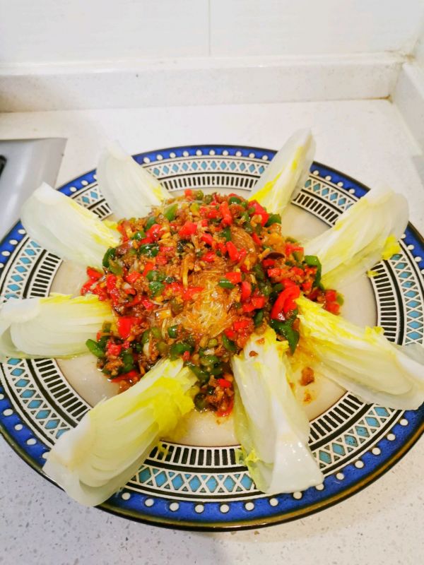 蒜蓉粉丝娃娃菜