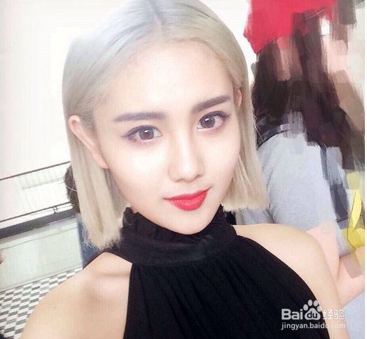 韩式短发发色