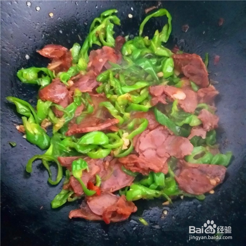 家常炒牛肉和啥菜搭配