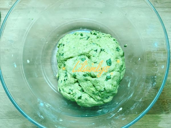 藿香嫩叶杂粮司康