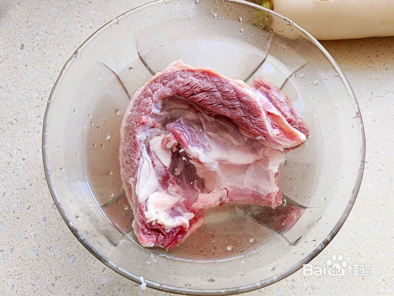 极简白萝卜牛肉汤的做法