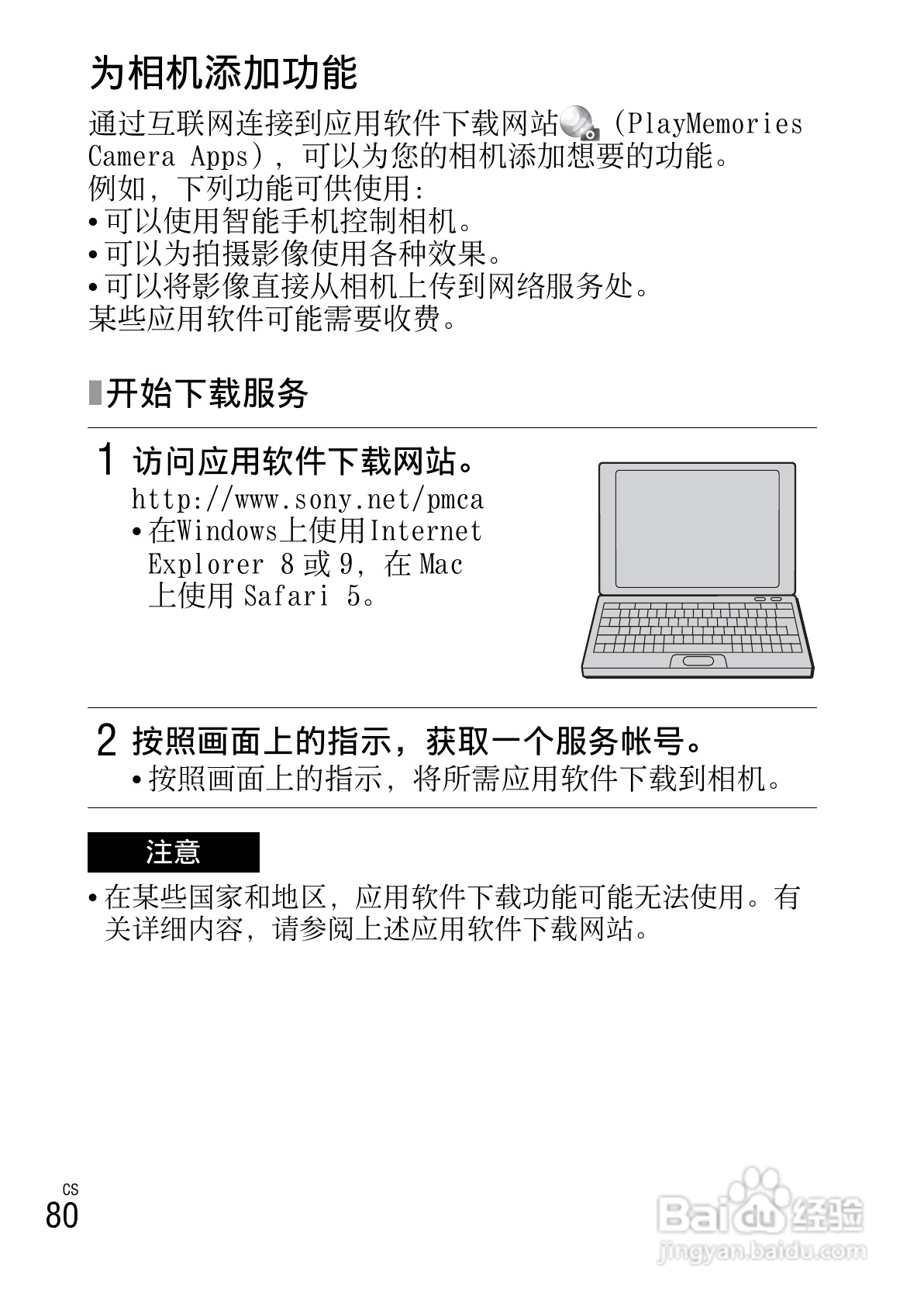 SONY索尼 NEX-5R数码相机说明书:[8]