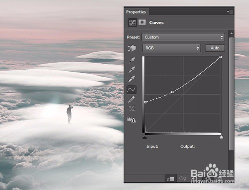 PS教程,逼真云端特效打造教学。