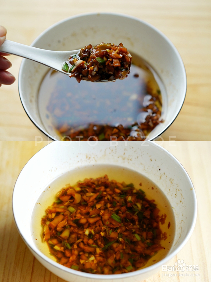 简单无压力做蒜蓉榨菜葱油凉拌面