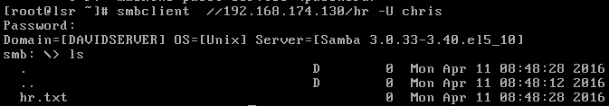 CentOS6.4下搭建简易samba服务器