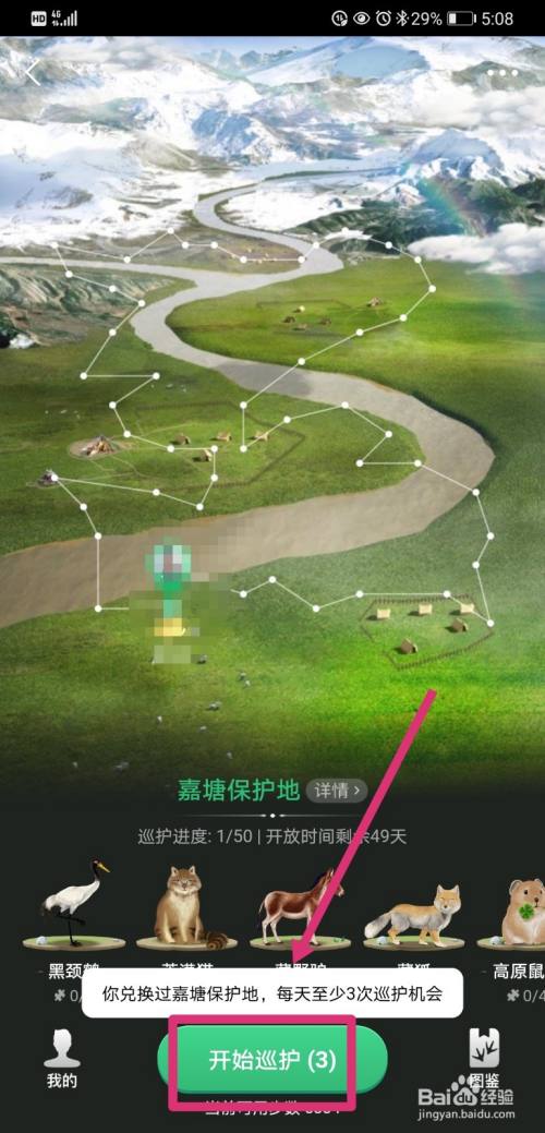 蚂蚁森林如何解锁动物图鉴