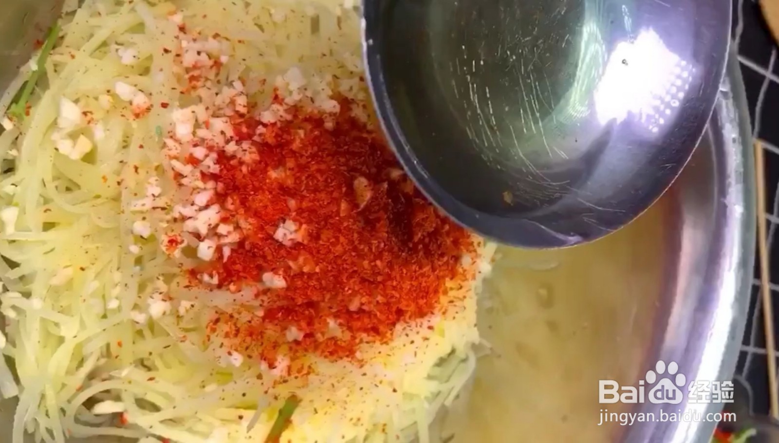 炝拌土豆丝该如何做