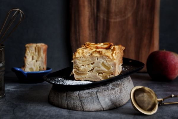 肉桂苹果隐形蛋糕
