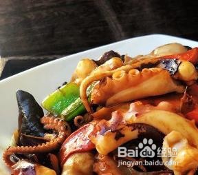 简单食材简单操作的酱焖八爪鱼