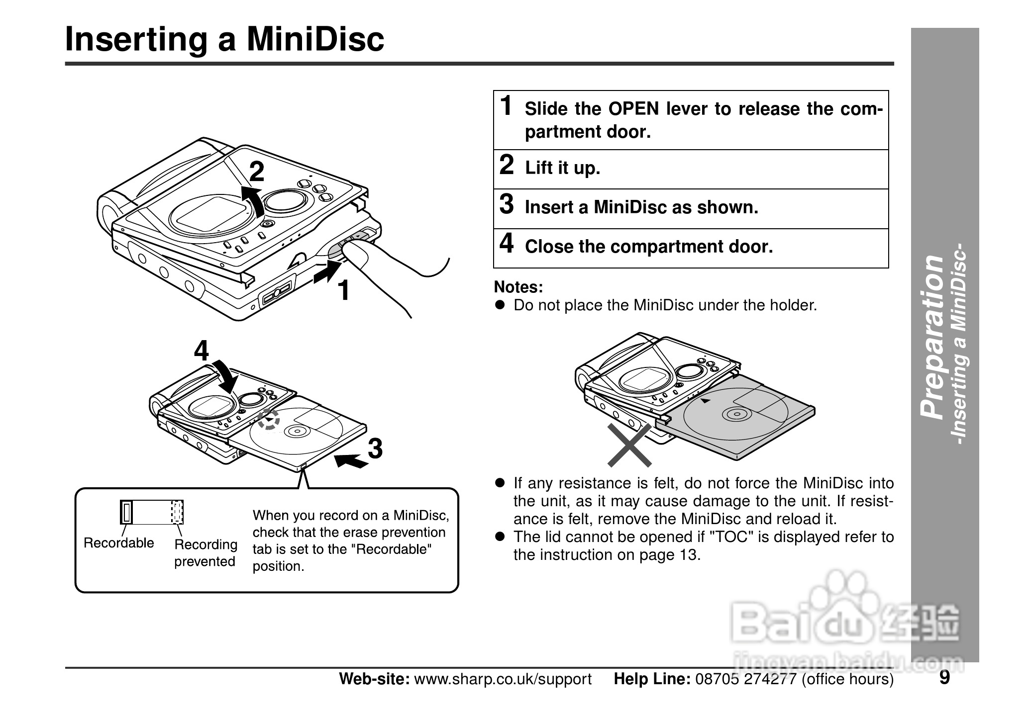 夏普MD-MT90H数码影音使用说明书:[1]