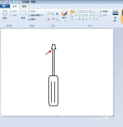 螺絲刀簡筆畫怎麼畫