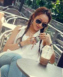 烫发怎么扎好看