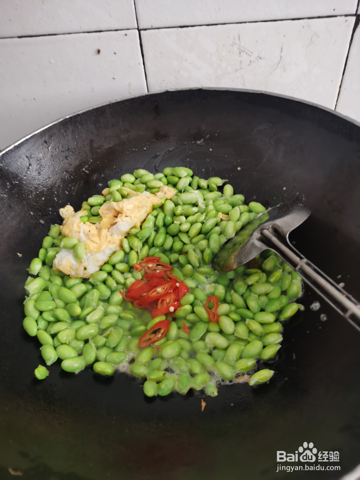 鸡蛋如何焖青豆