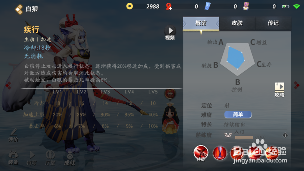 决战平安京白狼