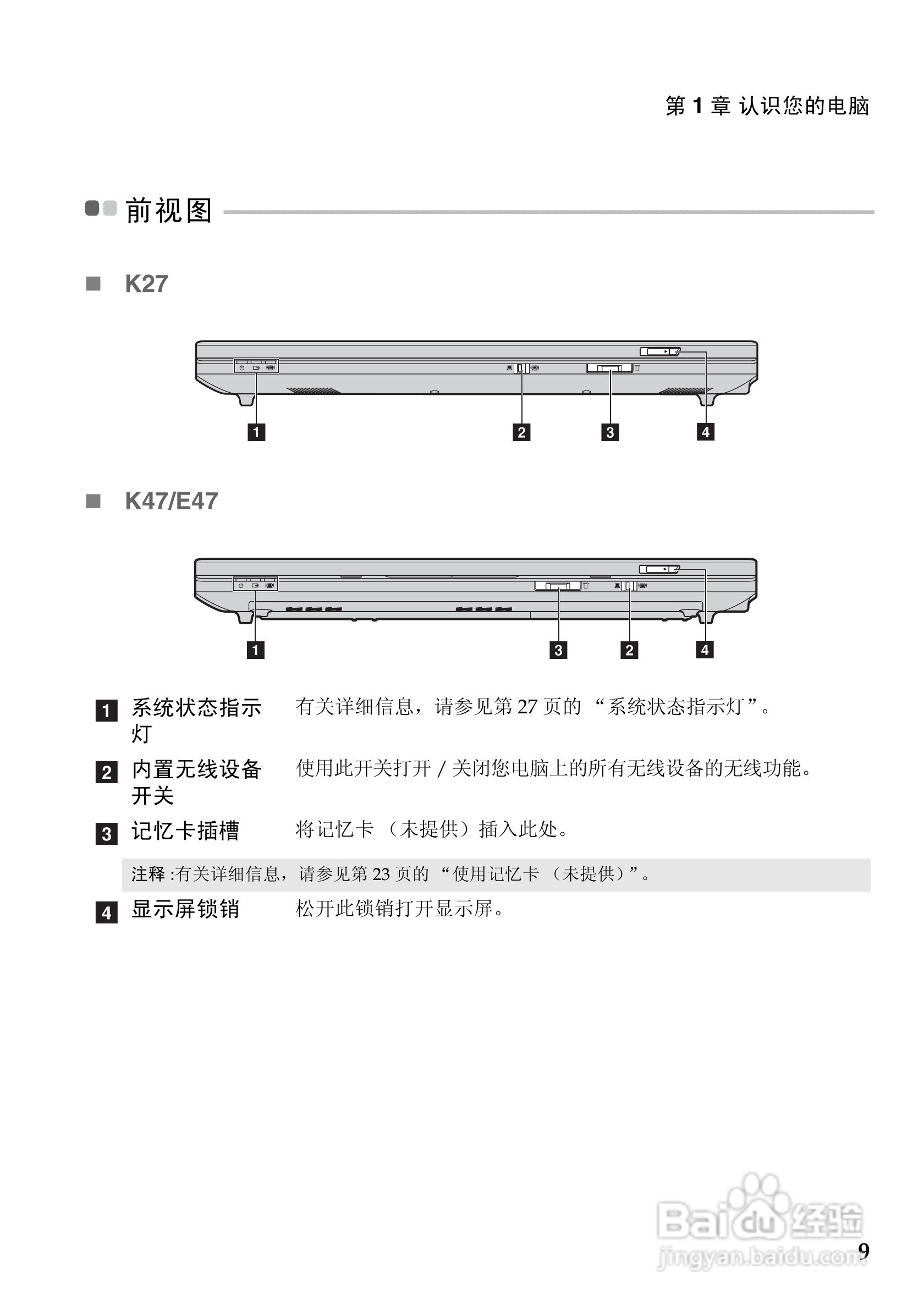 联想K47笔记本电脑使用说明书:[2]