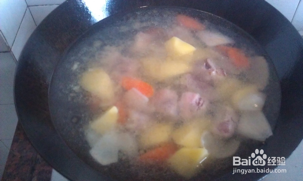 土豆炖牛肉怎么做