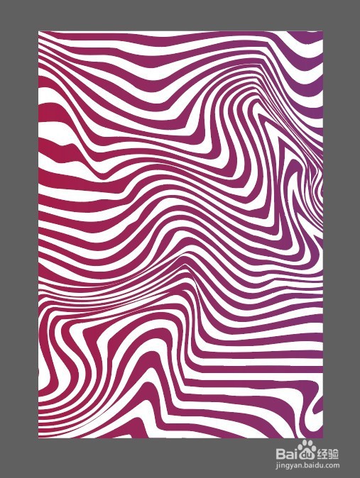 Illustrator快速制作斑纹装饰画图案。