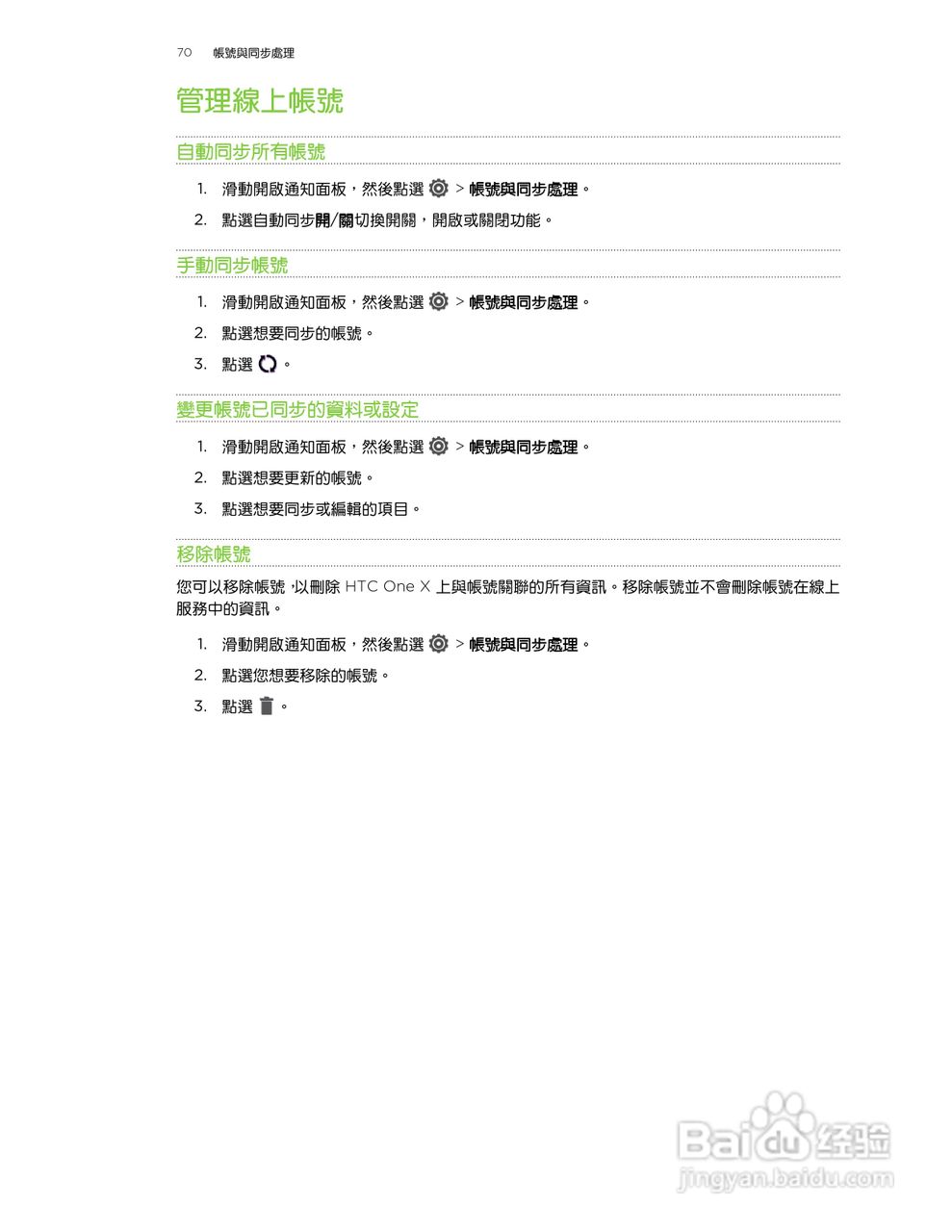 HTC One X S720e手机说明书:[7]