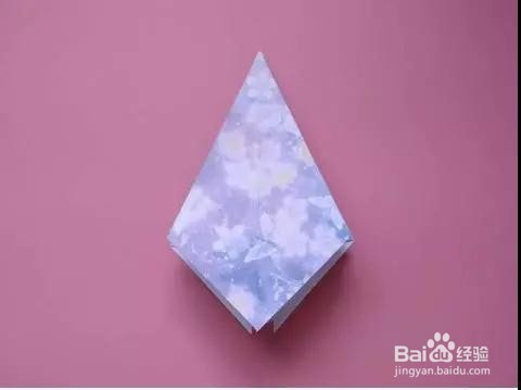 可以收缩的迷你雨伞的折纸