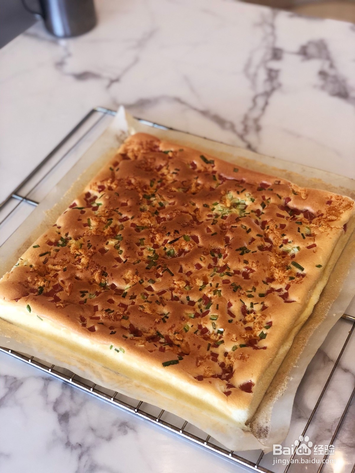 火腿肉松蛋糕片