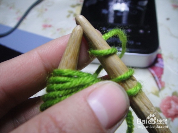 围巾织法——太阳花详细图解