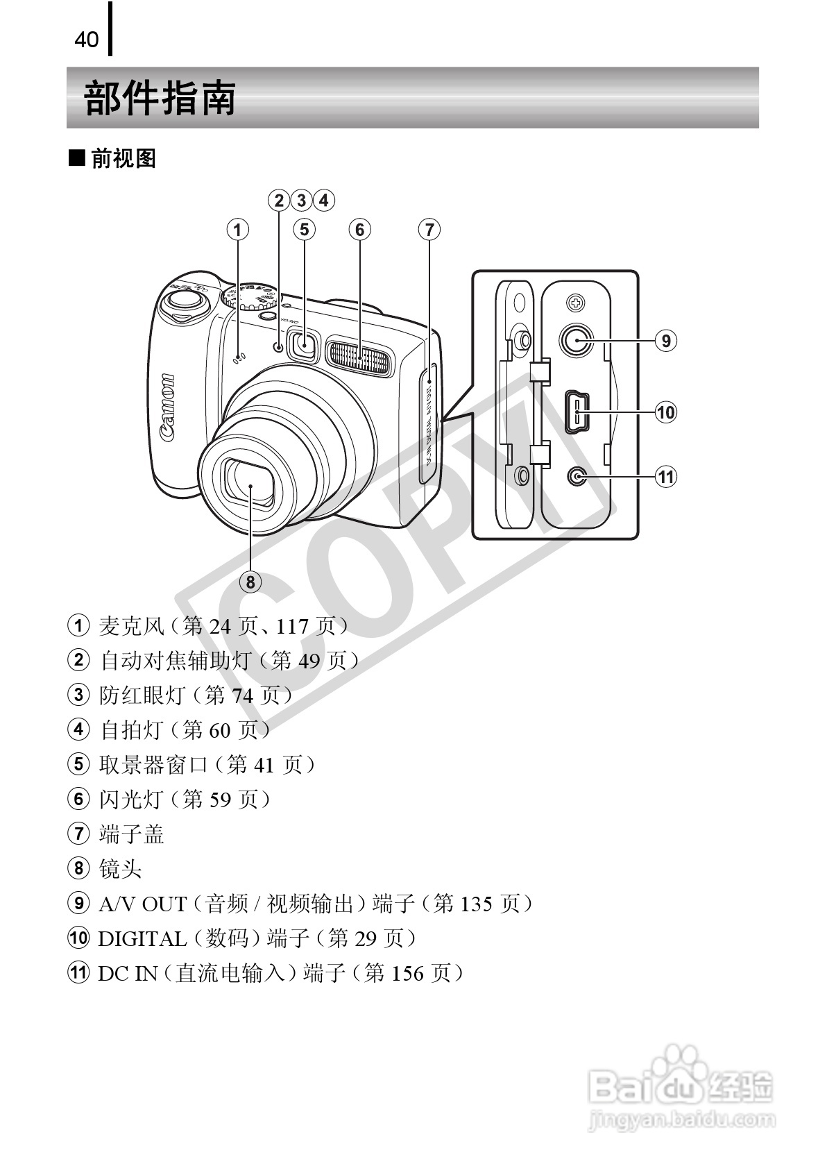 佳能PowerShot A580数码相机使用说明书:[5]