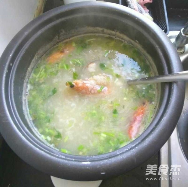 虾粥的家常做法