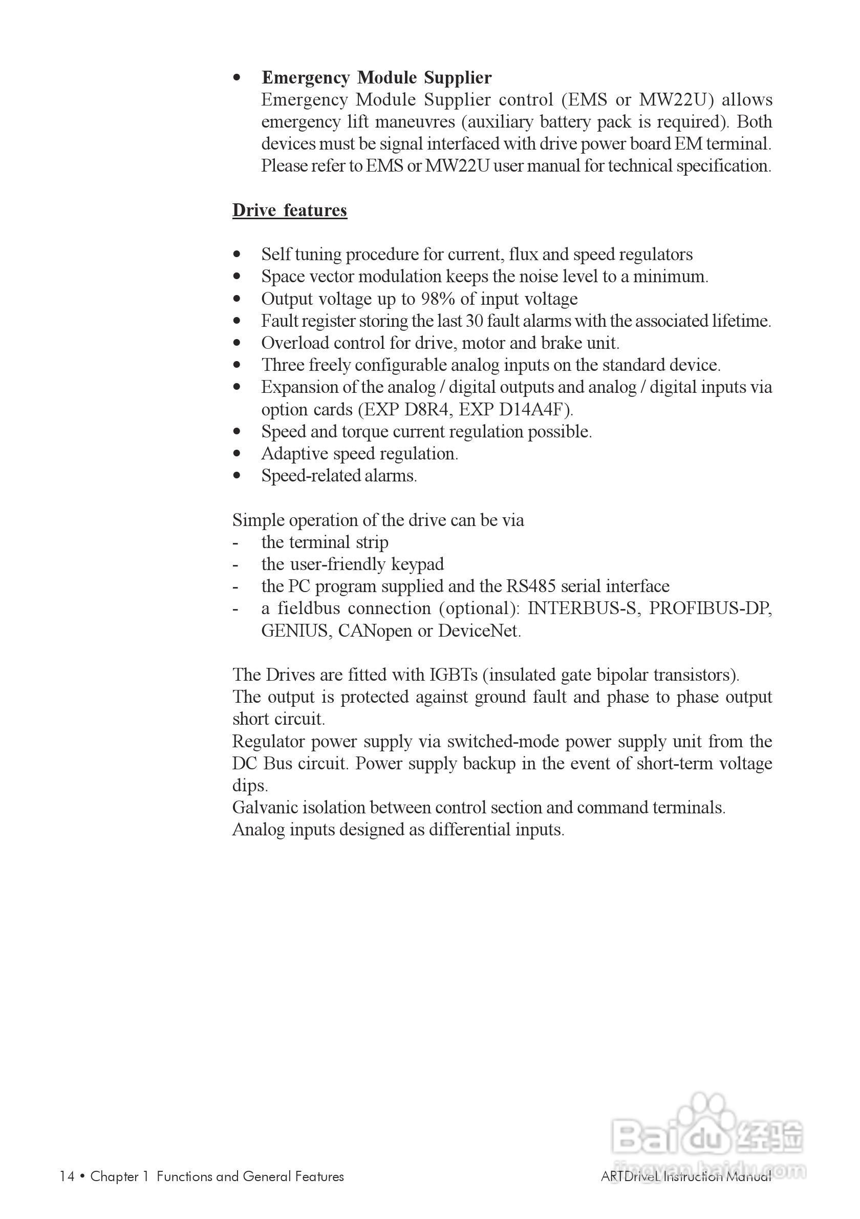 SIEI(西威)变频器ARTDriveL说明书:[2]