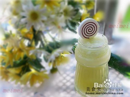 夏热排毒蔬菜鲜榨黄瓜汁