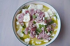 培根烧豆腐