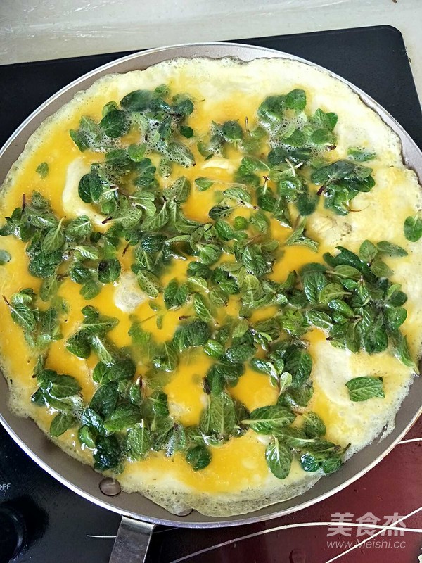 薄荷鸡蛋卷的做法