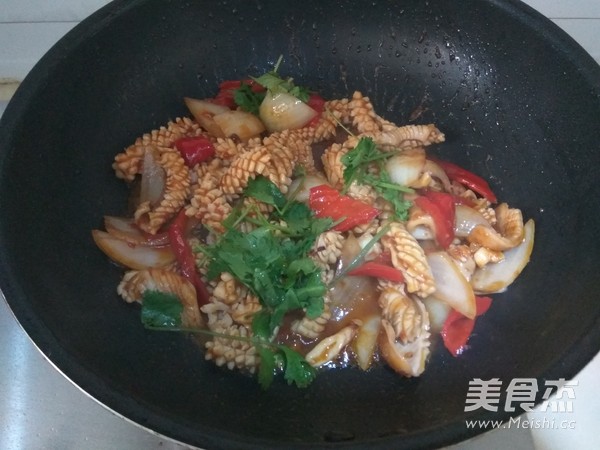 酱爆鱿鱼的做法