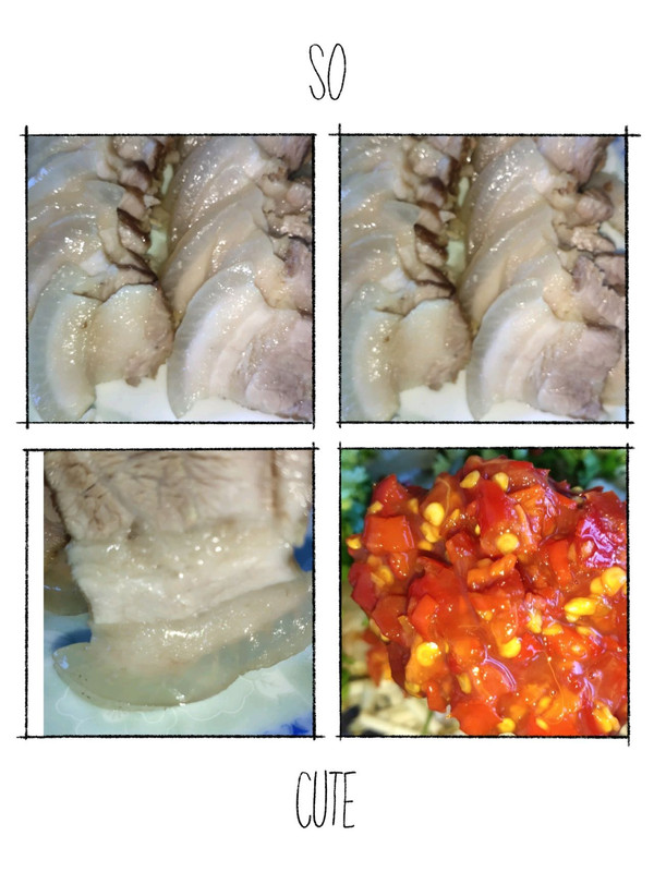 鱼腥草拌三线肉